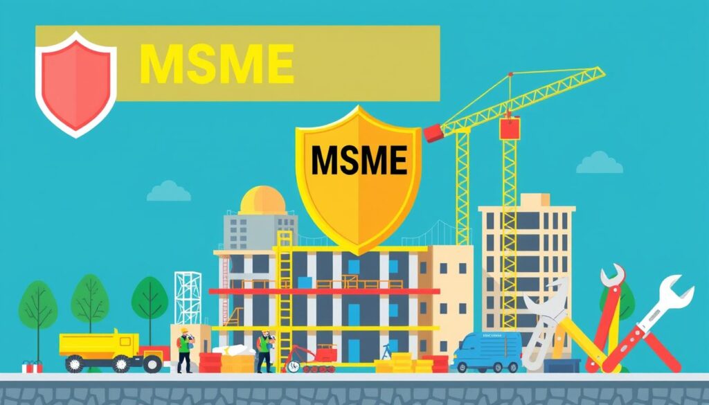 MSME registration benefits construction