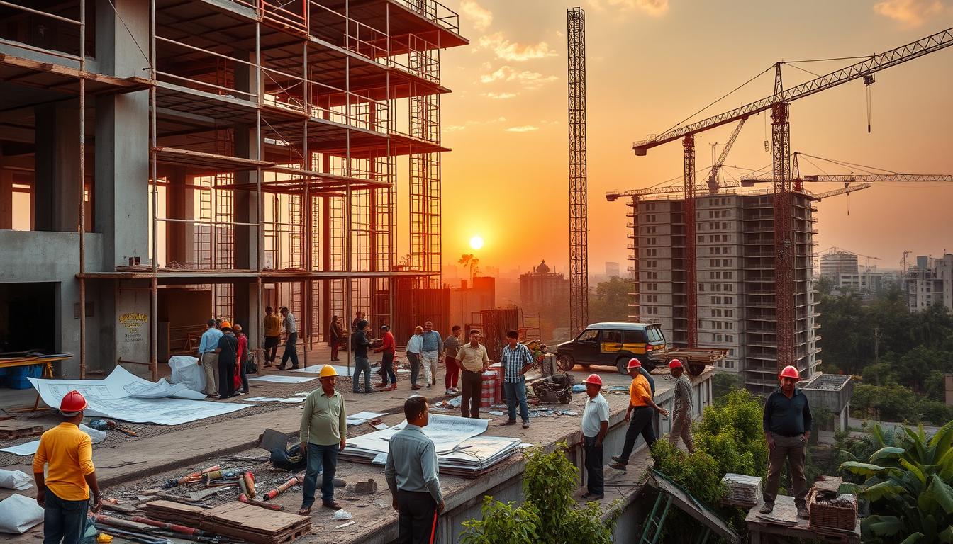 how to start a construction company in india