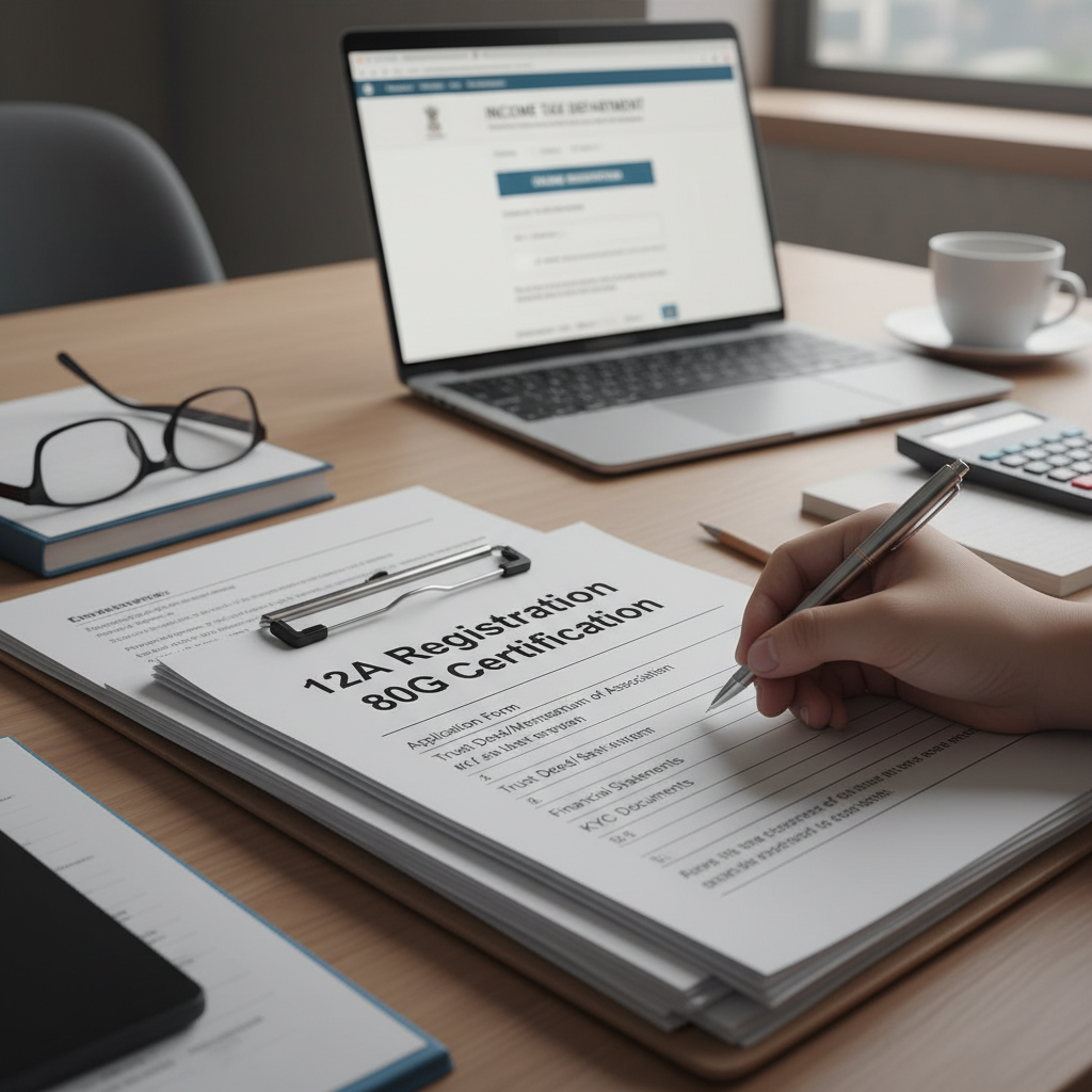 The Essential Guide to the 12A 80G Registration Process for NGOs and Charitable Trusts
