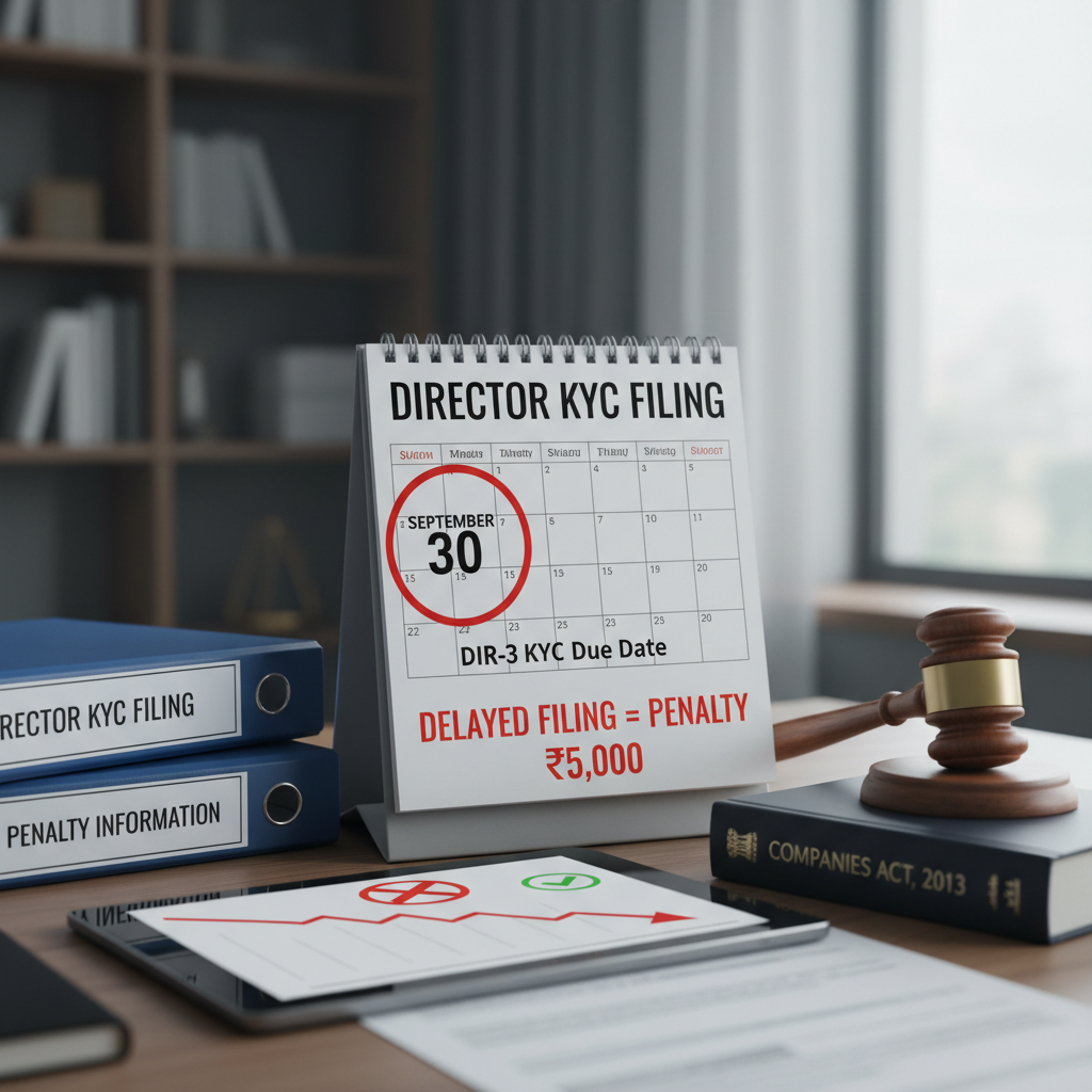 Director KYC Filing: DIR-3 KYC Due Date and Penalty 2026 Compliance Guide