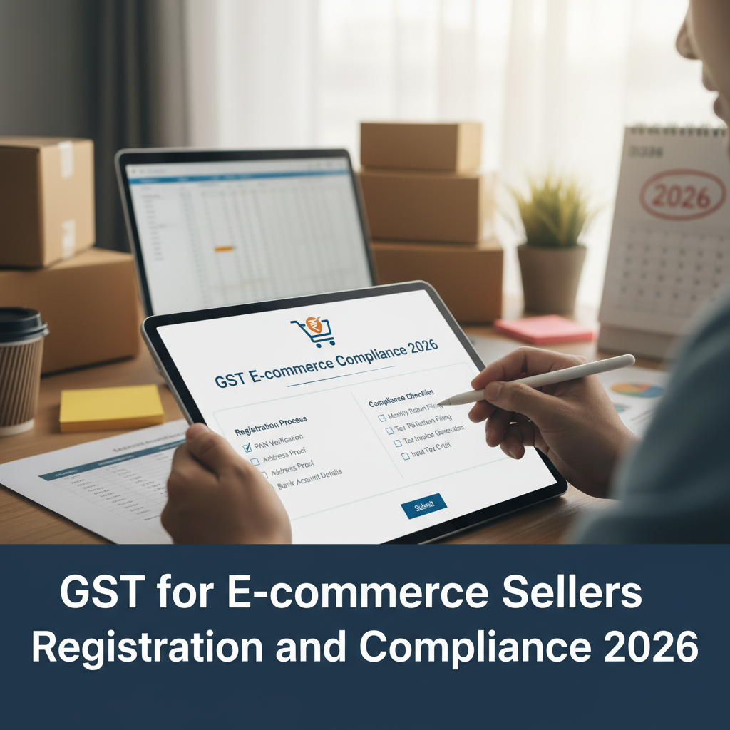 GST Registration for E-commerce Sellers India 2026: A Comprehensive Compliance Guide