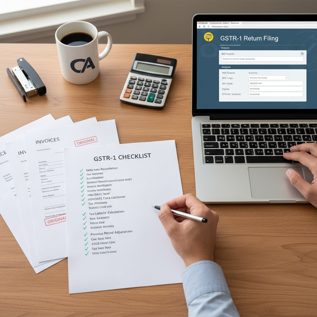 The Essential GSTR-1 Filing Checklist: A Step-by-Step Guide for Accurate GST Compliance