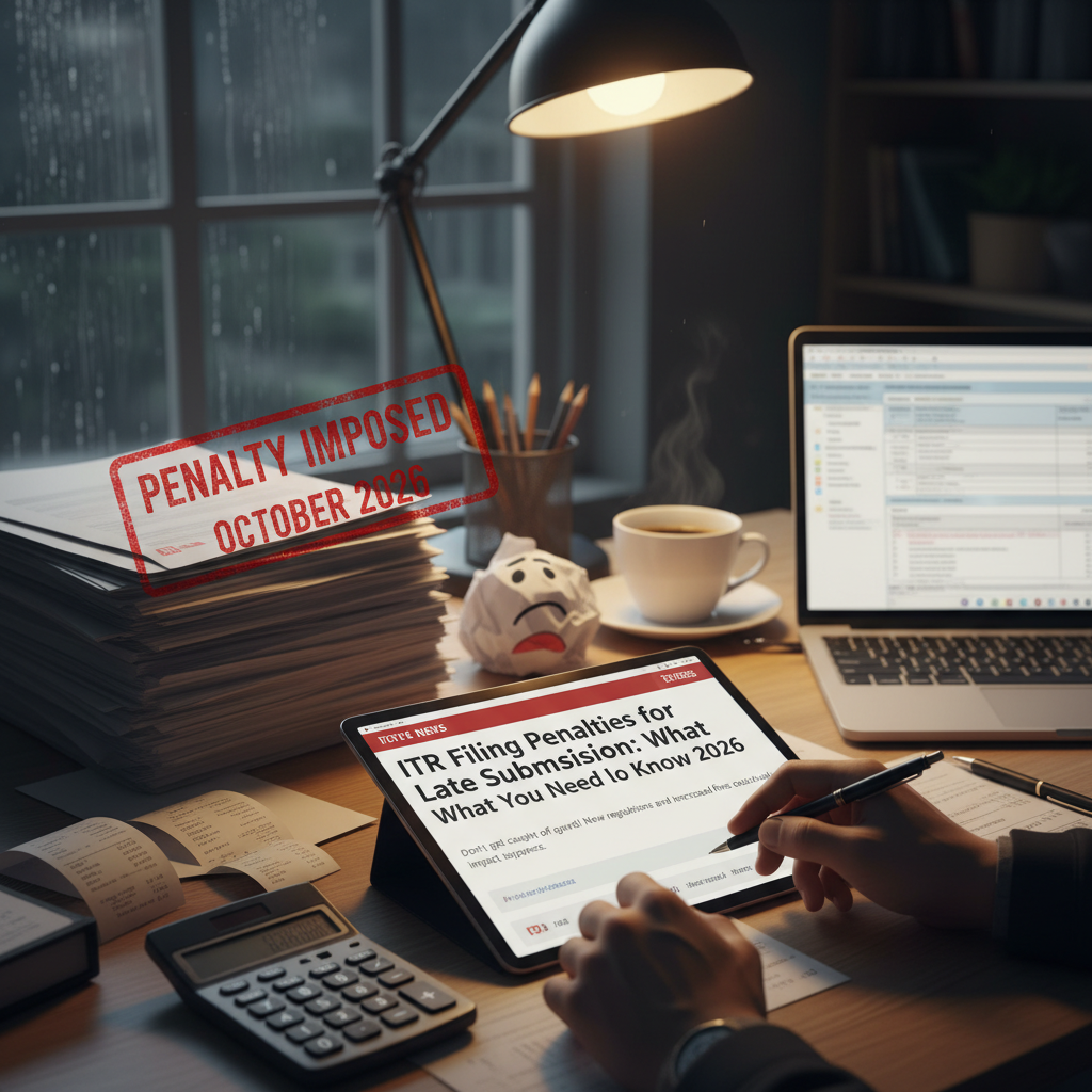 ITR Filing Penalties for Late Submission: What You Need to Know 2026 – Avoiding the ITR Filing Late Penalty India