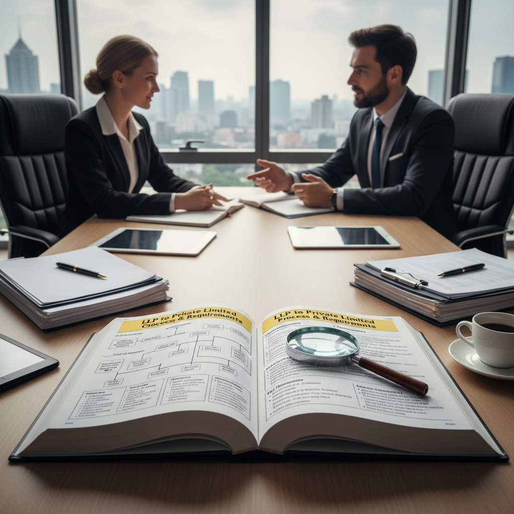 The Definitive Guide to LLP to Private Limited Company Conversion: Process and Requirements