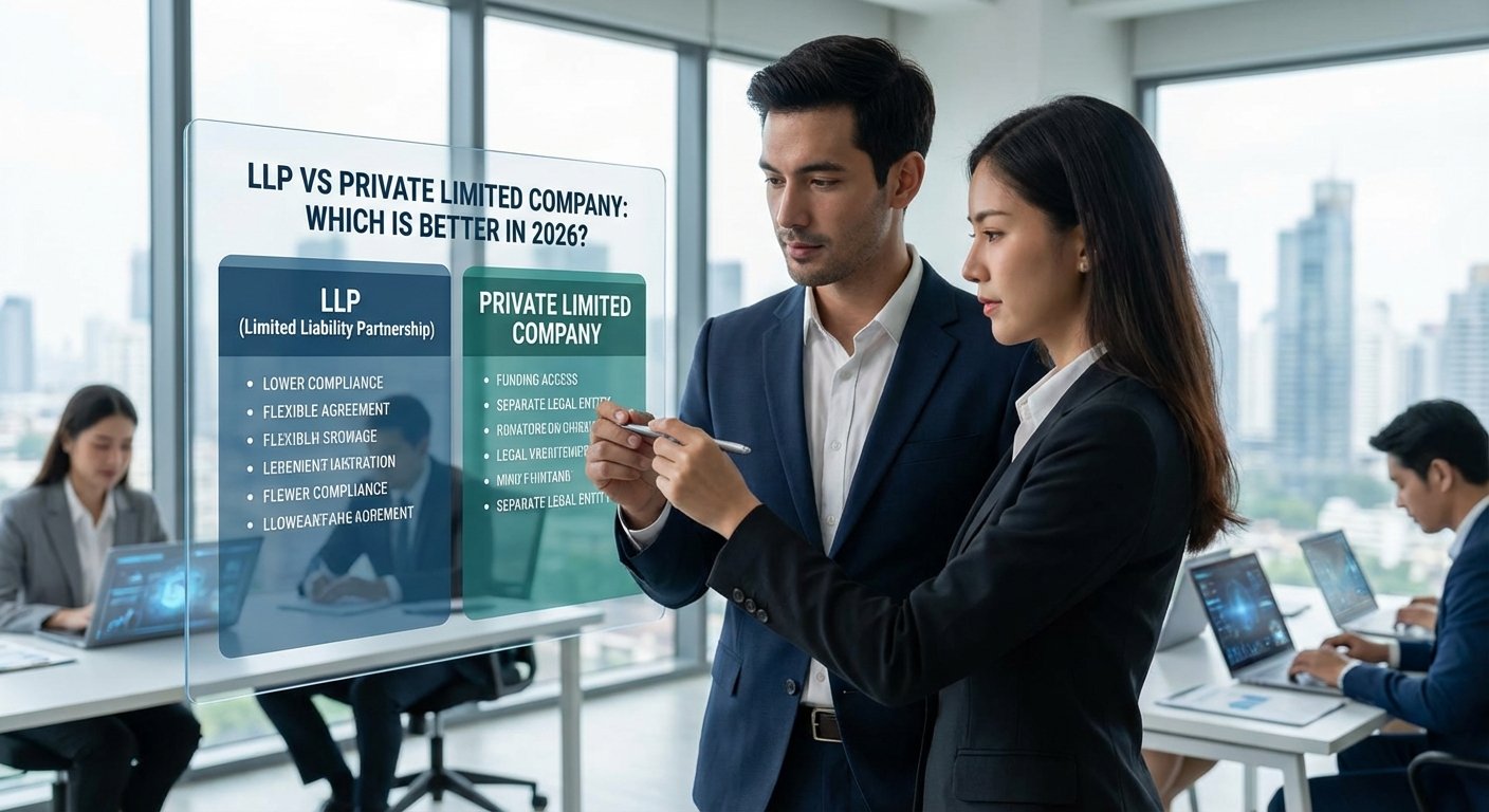 LLP vs private limited company India comparison 1768343773