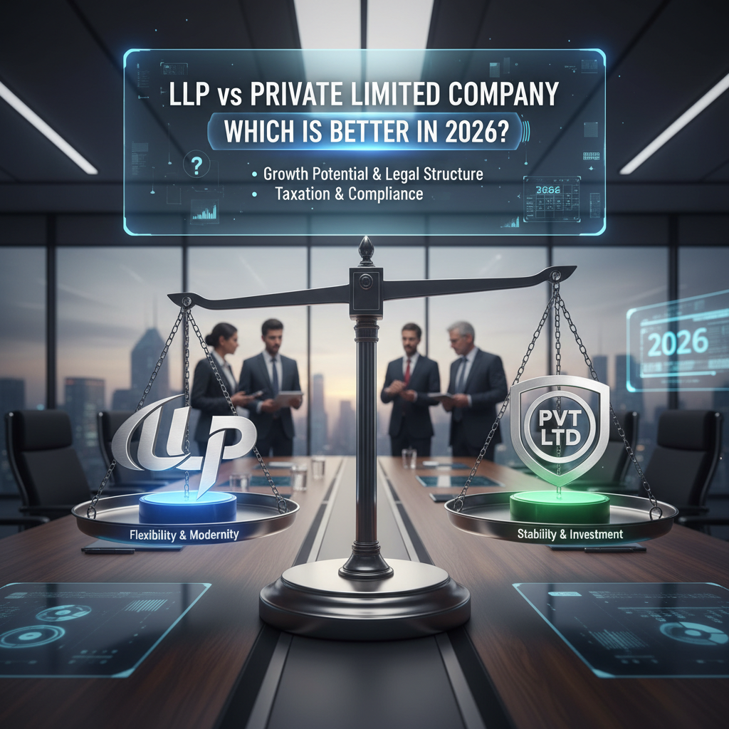 LLP vs Private Limited Company India Comparison: Choosing the Best Structure for 2026