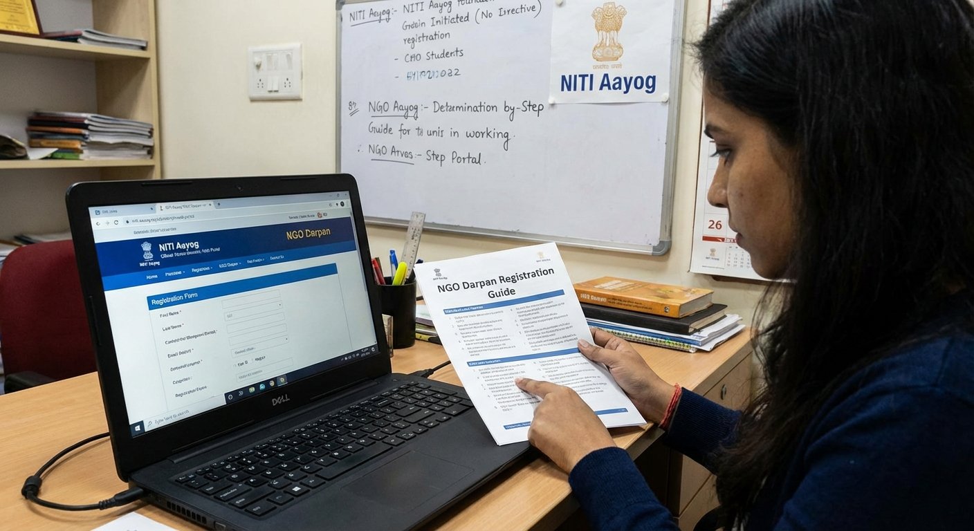 Niti Aayog Darpan Registration Process: A Complete Step-by-Step Guide for NGOs