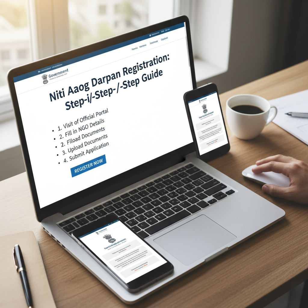 Niti Aayog Darpan Registration Process: A Comprehensive Step-by-Step Guide for NGOs