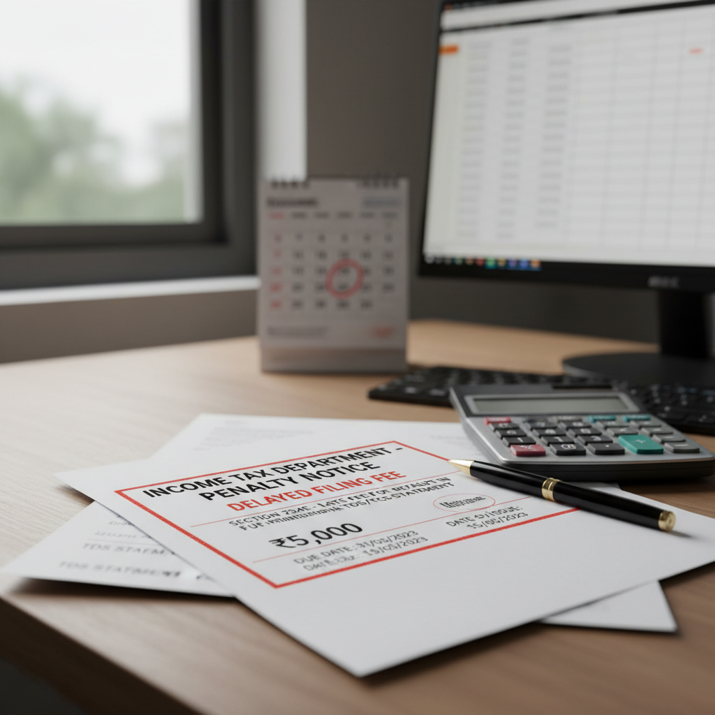 Understanding the TDS Late Filing Penalty: Fees, Interest, and Consequences Under Indian Income Tax Law