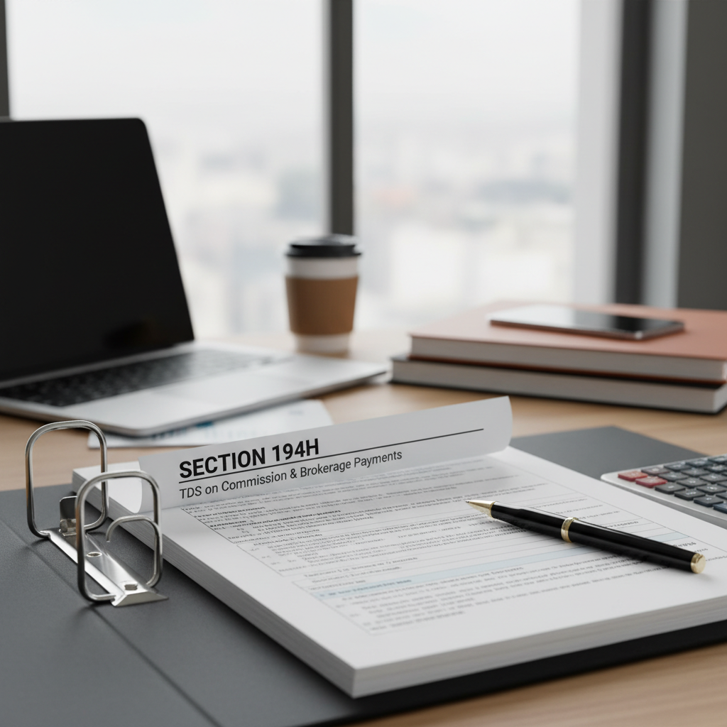 Section 194H Explained: Understanding the TDS on Commission Section 194H Rate and Compliance