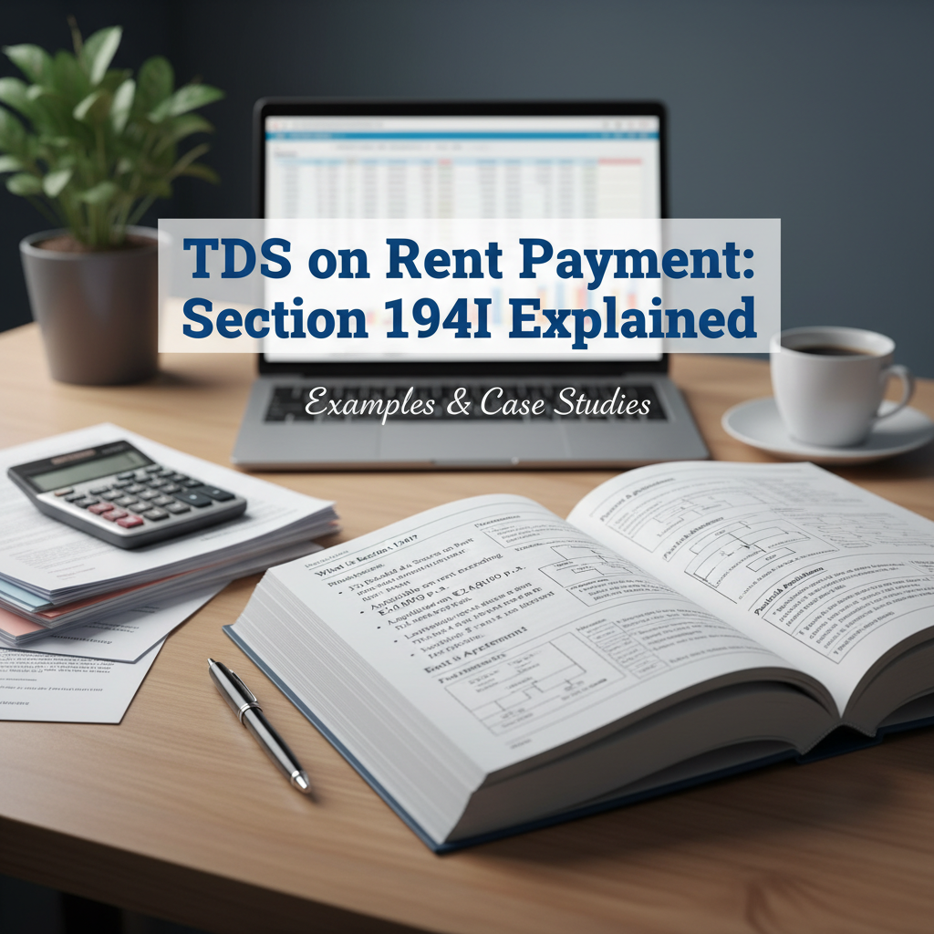TDS on Rent Payment Section 194I Explained: Thresholds, Rates, and Compliance Guide
