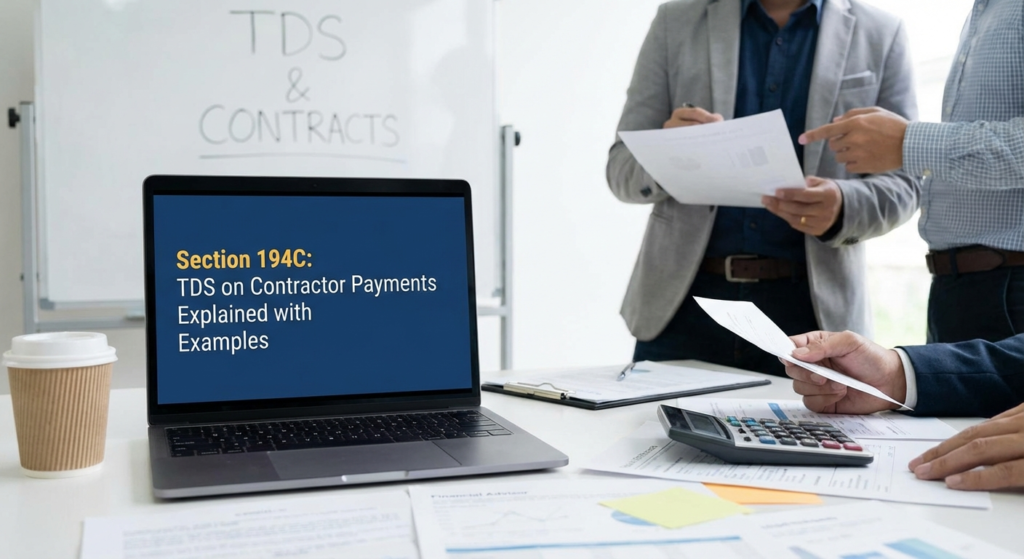 Section 194C: TDS on Contractor Payments Explained with Examples
