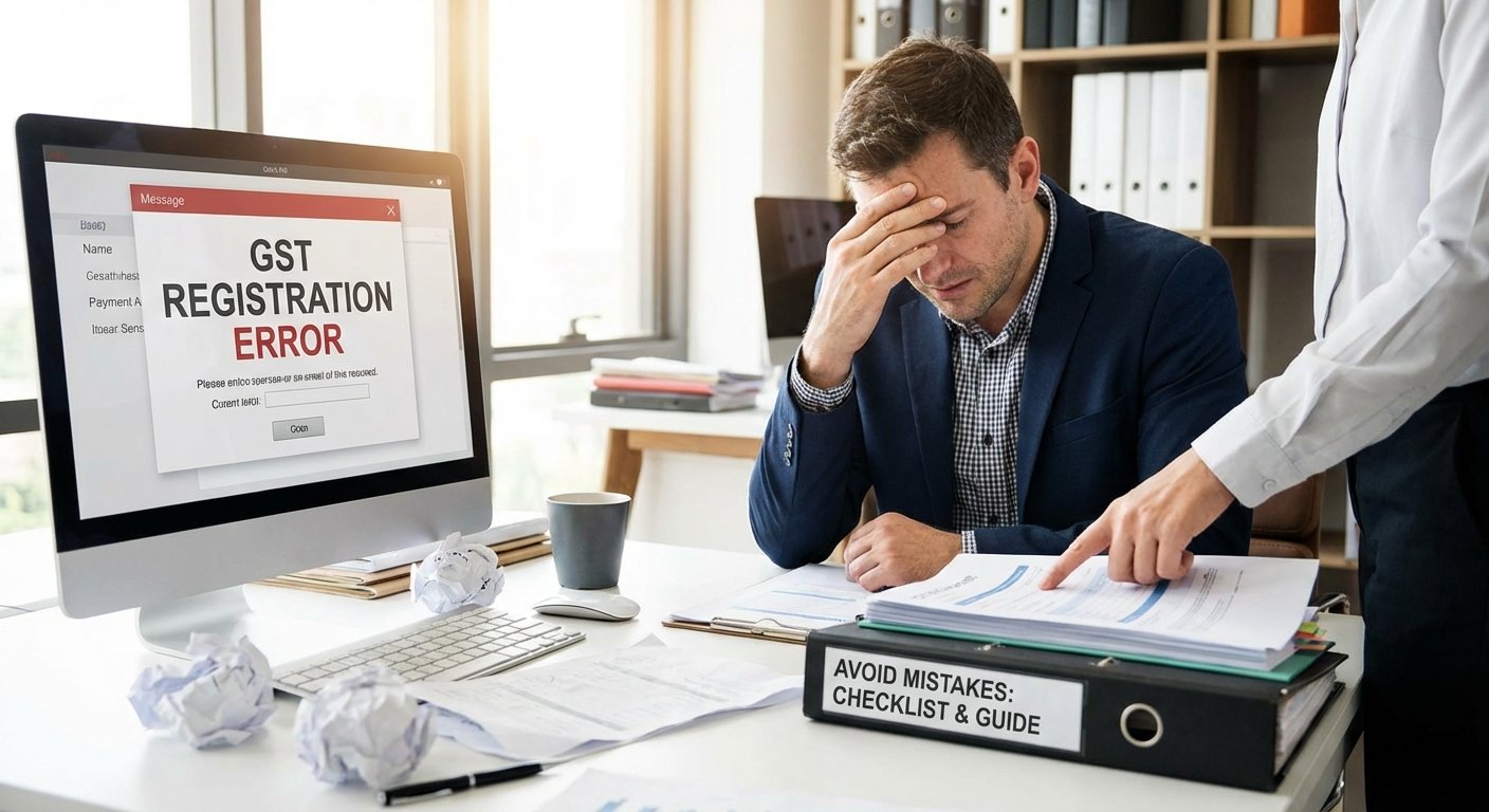 common mistakes in GST registration India 1768231300