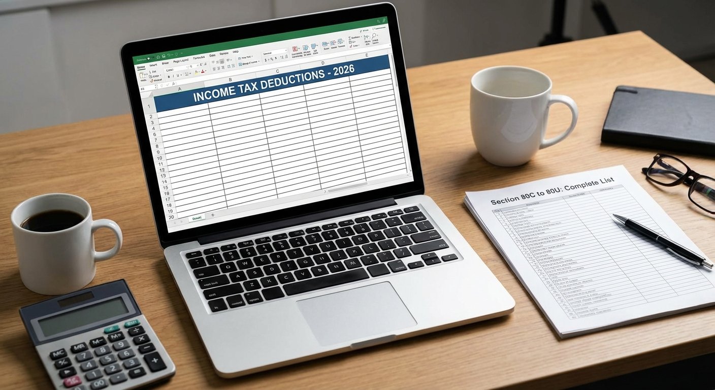 Income Tax Deductions under Section 80C to 80U: Complete List 2026