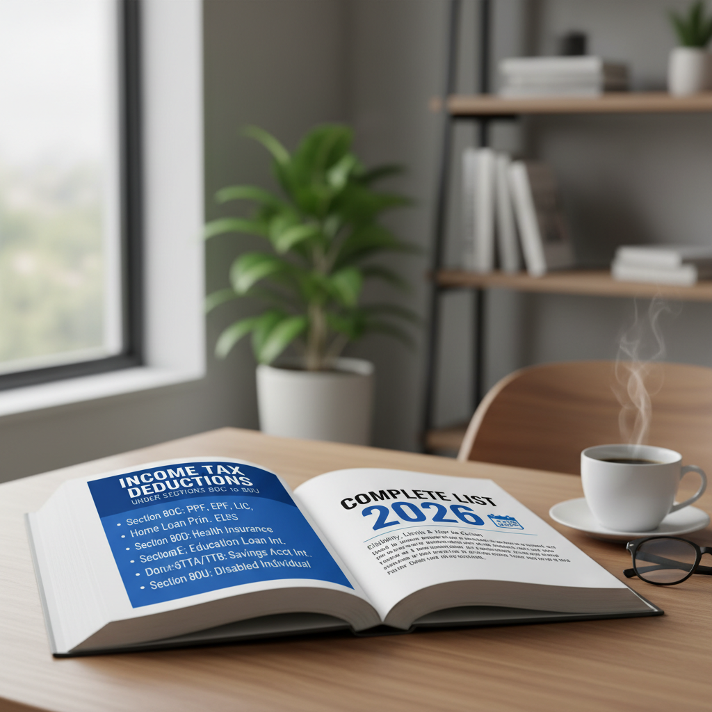 Comprehensive Guide to Income Tax Deductions Section 80C to 80U: Complete List 2026