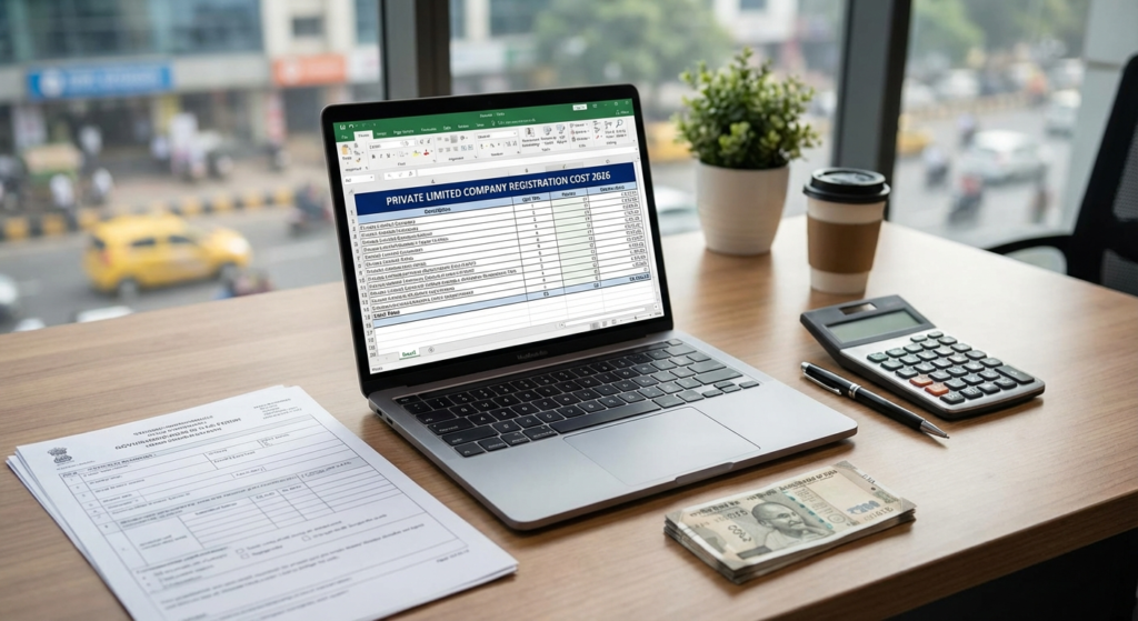Private Limited Company Registration Cost in India: Complete Breakdown 2026