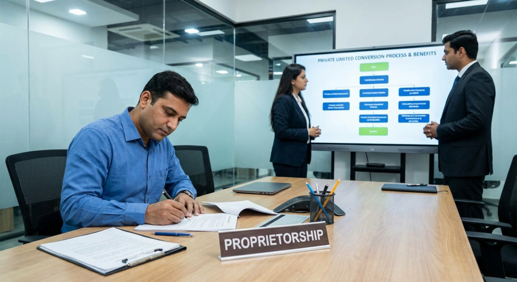 Proprietorship to Private Limited Company Conversion: A Comprehensive Guide to Scaling Your Business