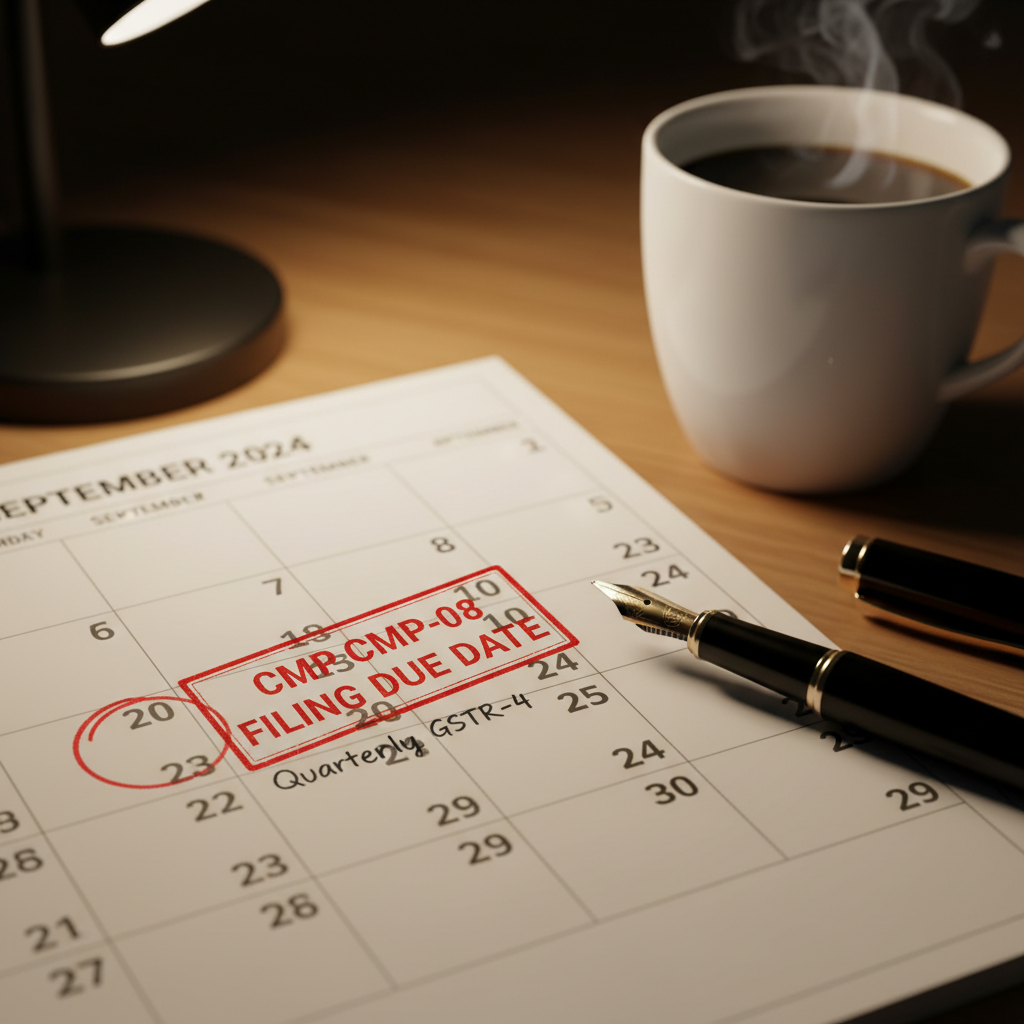 Optimizing Your Compliance: Understanding the CMP-08 Filing Due Date and Composition Scheme Returns