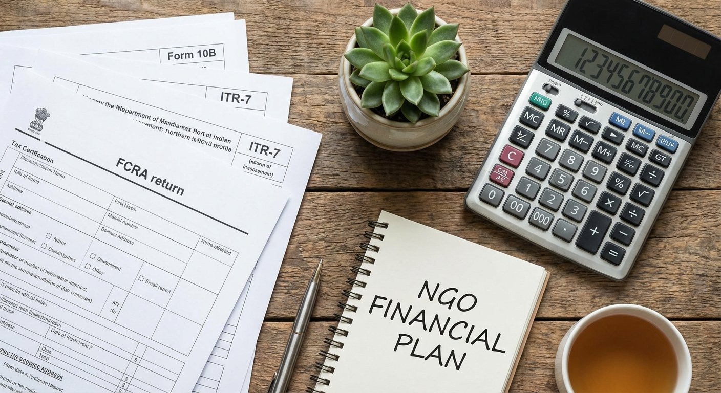NGO tax exemption India financial planning documents