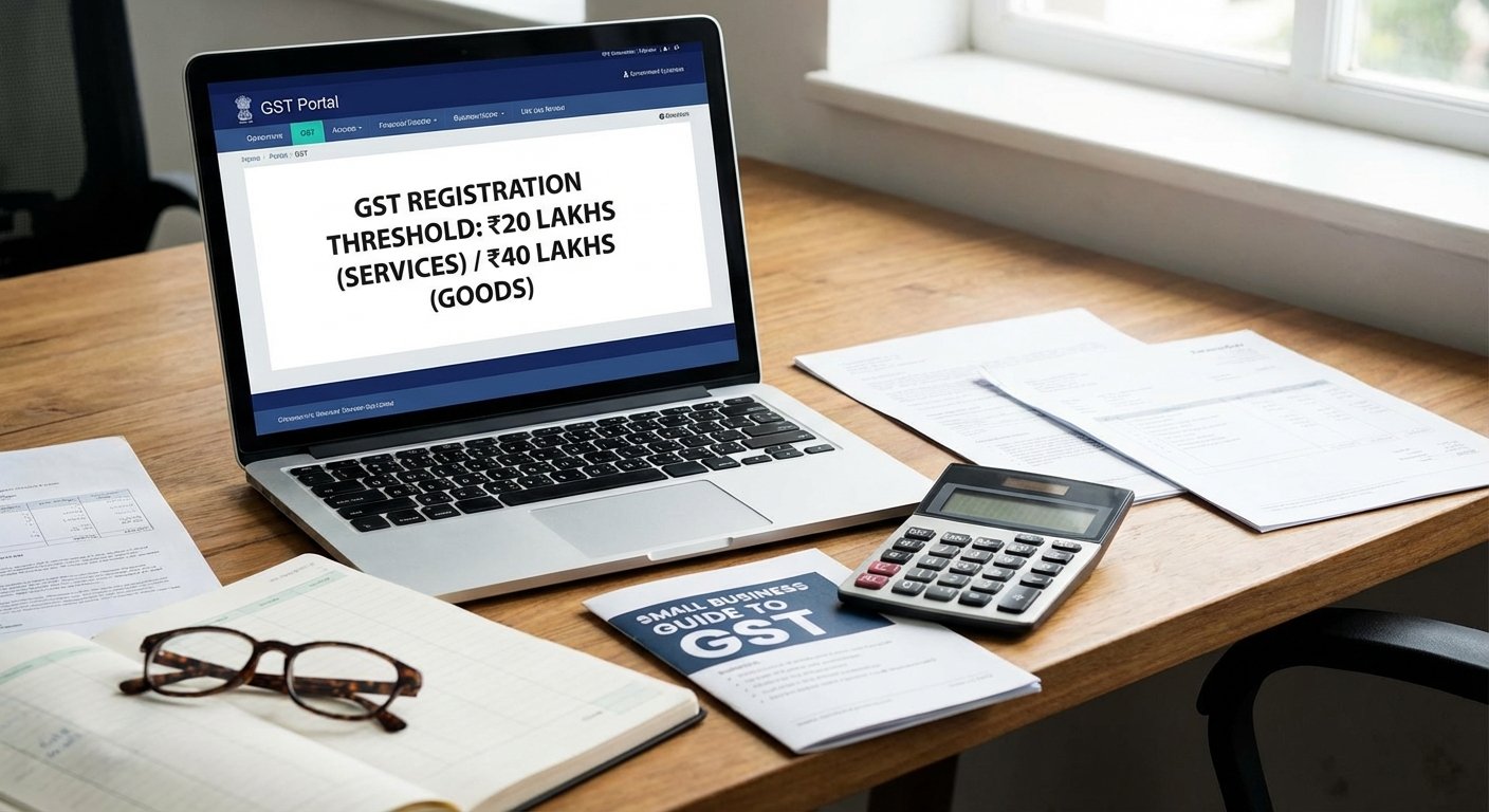 GST Registration Threshold Limit 2025: A Complete Guide for Businesses (40L vs 20L)