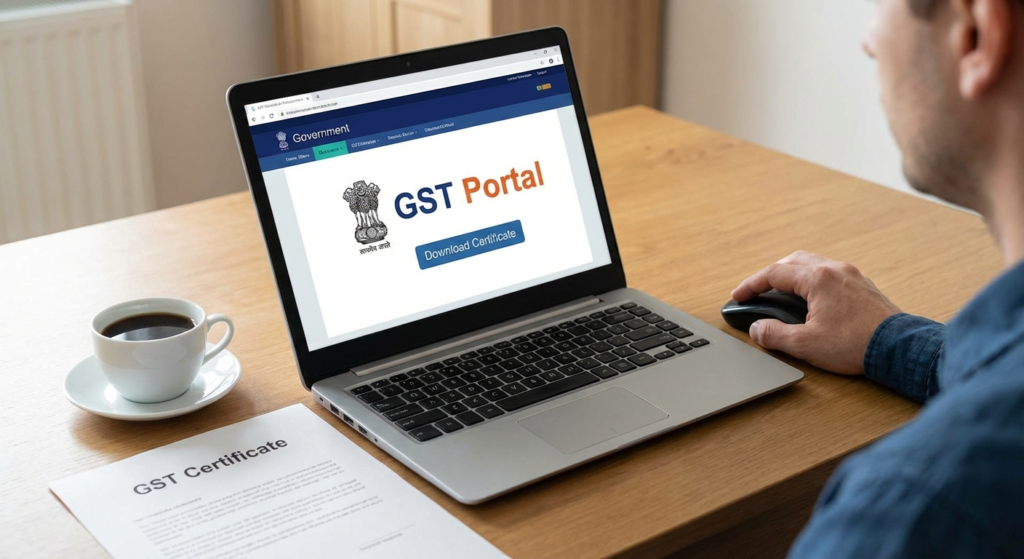 How to Download GST Certificate in 5 Simple Steps (2025 Guide)