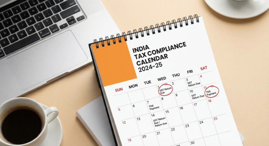 The Ultimate Tax Compliance Calendar India 2025: Key Dates & Deadlines for Businesses