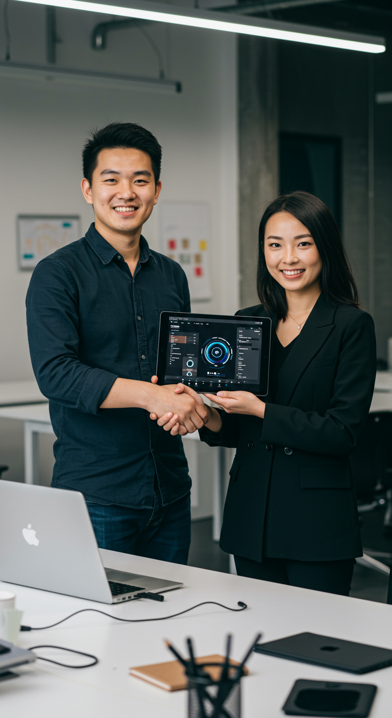 Picture this: two co-founders, brilliant and driven, launch a tech&hellip;