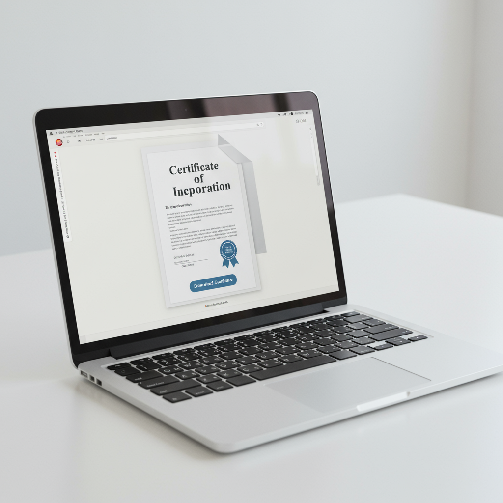 5 Simple Steps for Your Certificate of Incorporation Download
