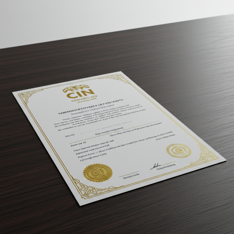 What is a CIN Certificate? The Ultimate 2026 Guide for India