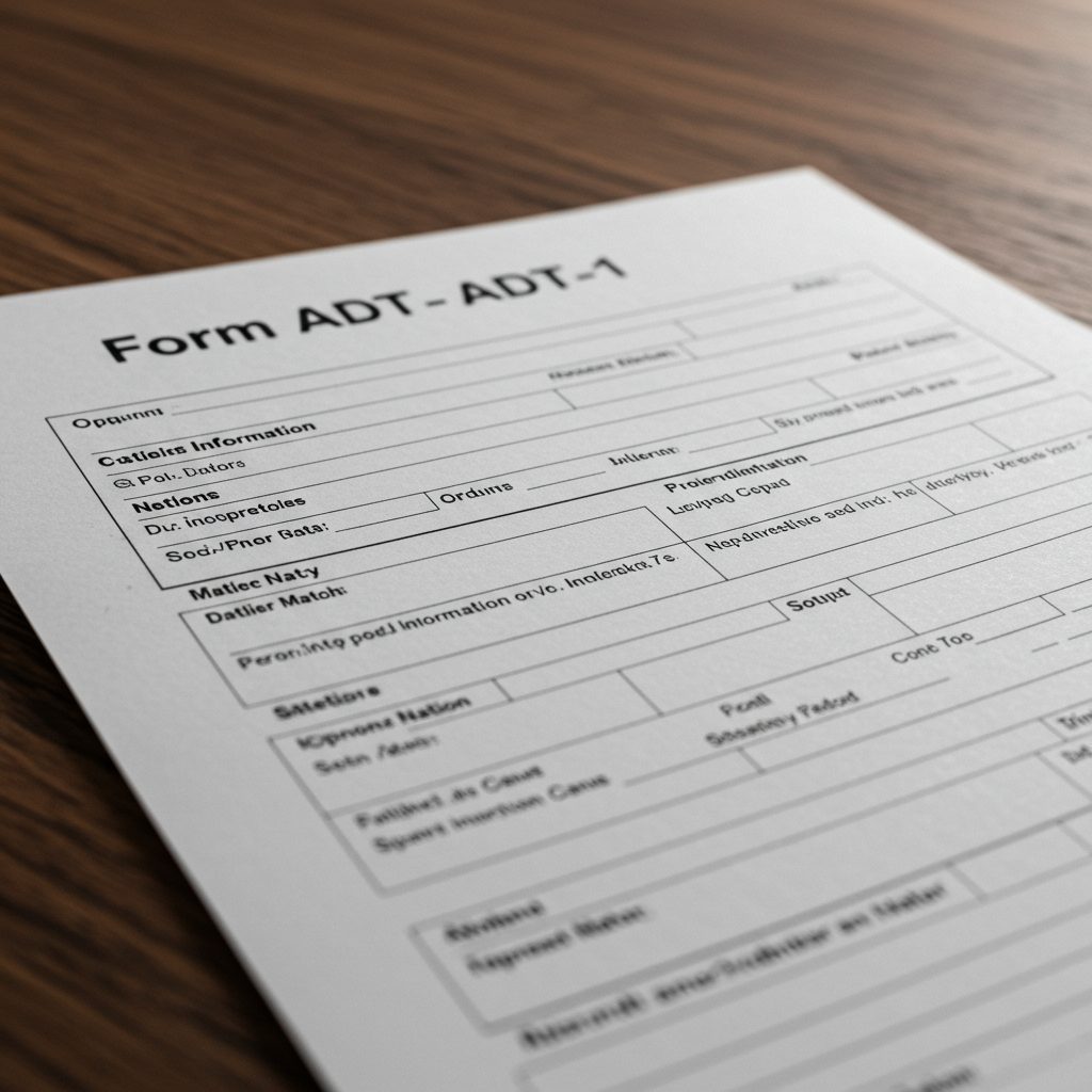 Form ADT 1 Filing: Your 7-Step Ultimate Guide for Compliance