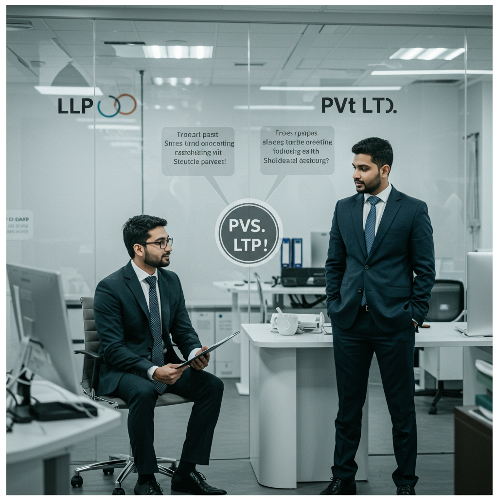 LLP vs Pvt Ltd: 10 Key Differences to Choose the Right Structure in 2024