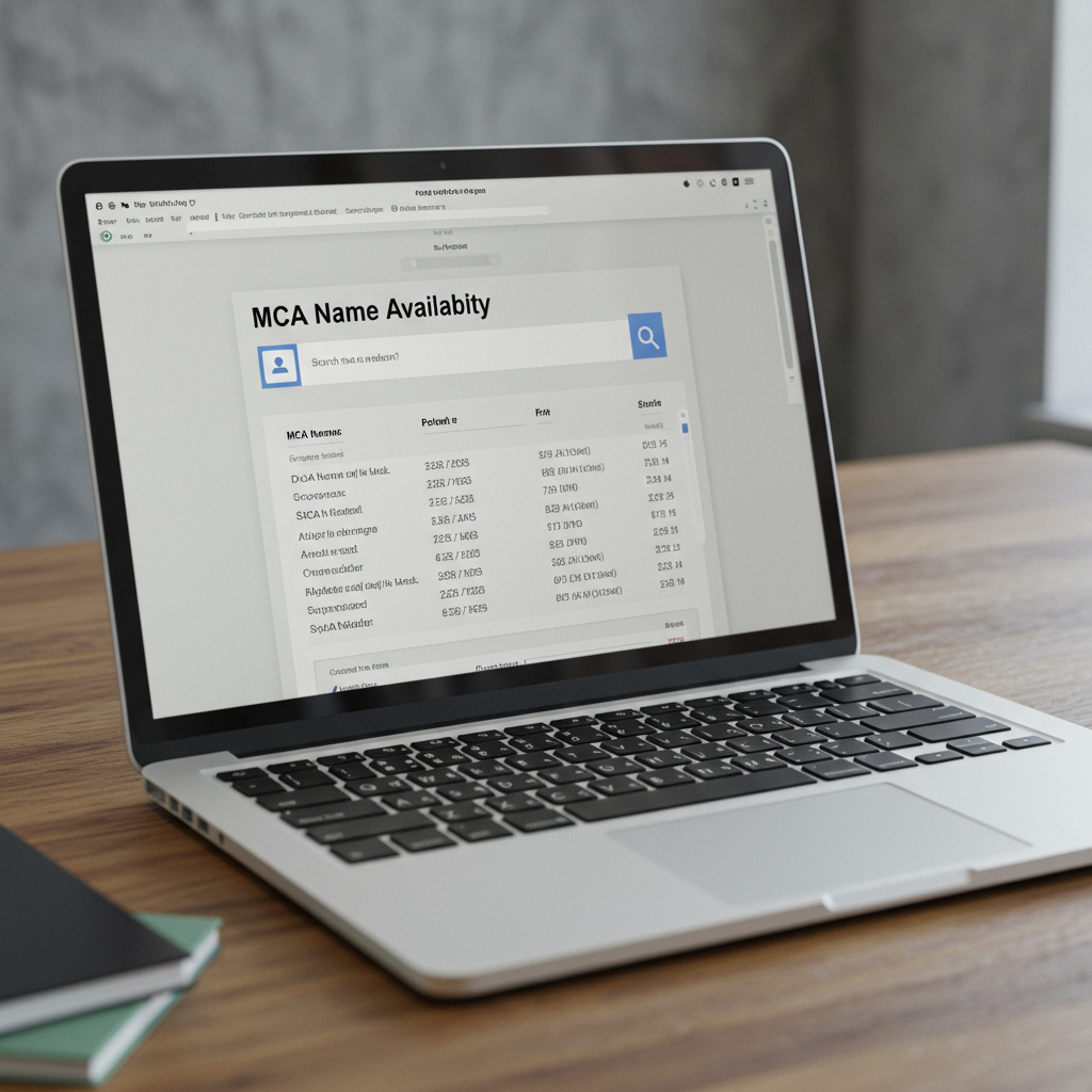 MCA Name Availability: A 5-Step Guide to Securing Your Company Name