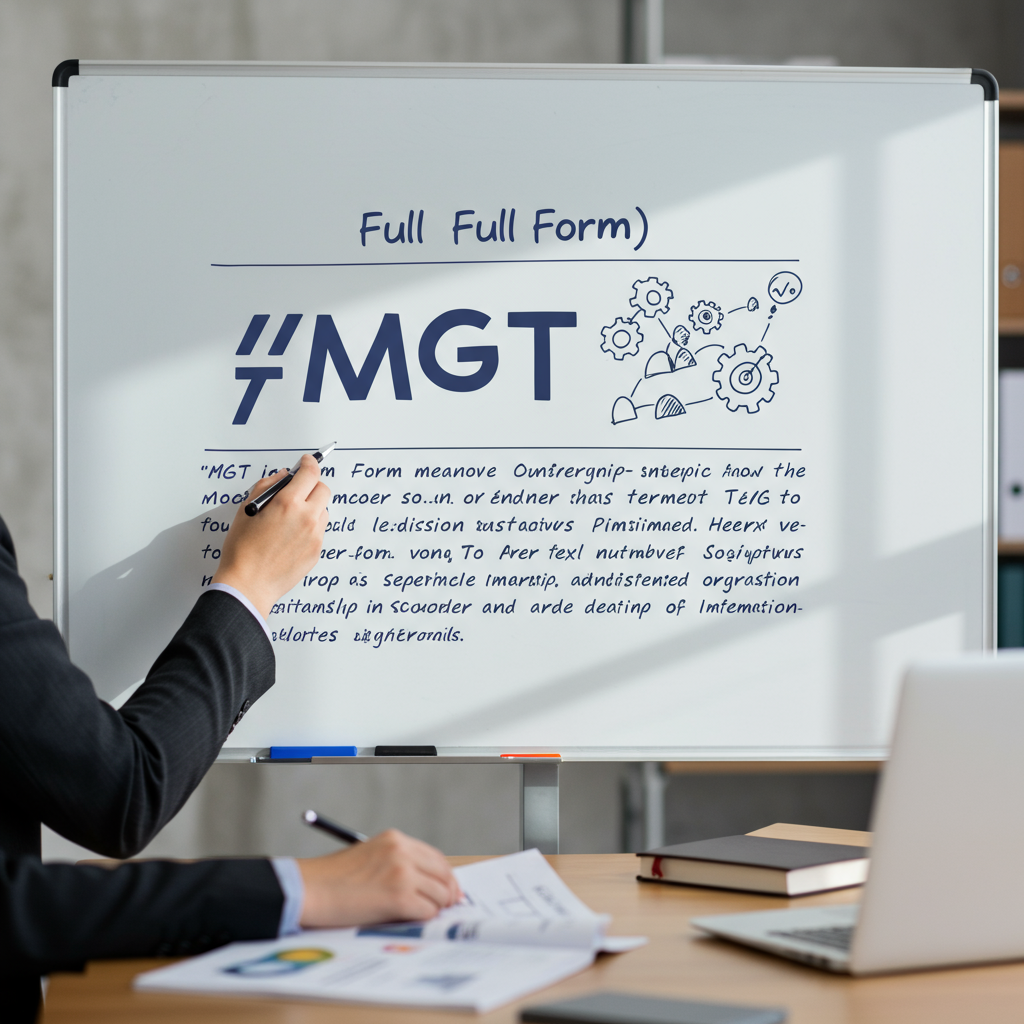 MGT Full Form: 5 Critical Meanings Every Business Owner Must Know