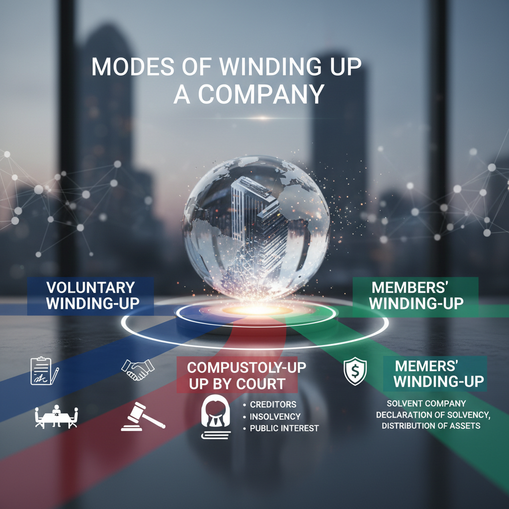 3 Key Modes of Winding Up of a Company in India: A Comprehensive 2024 Guide