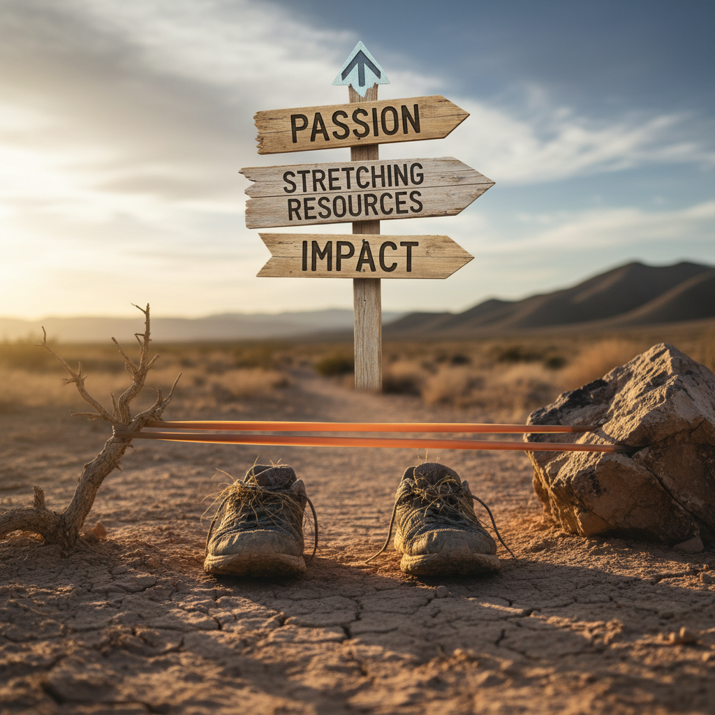 Running a non-profit isn't just about passion; it's about stretching&hellip;