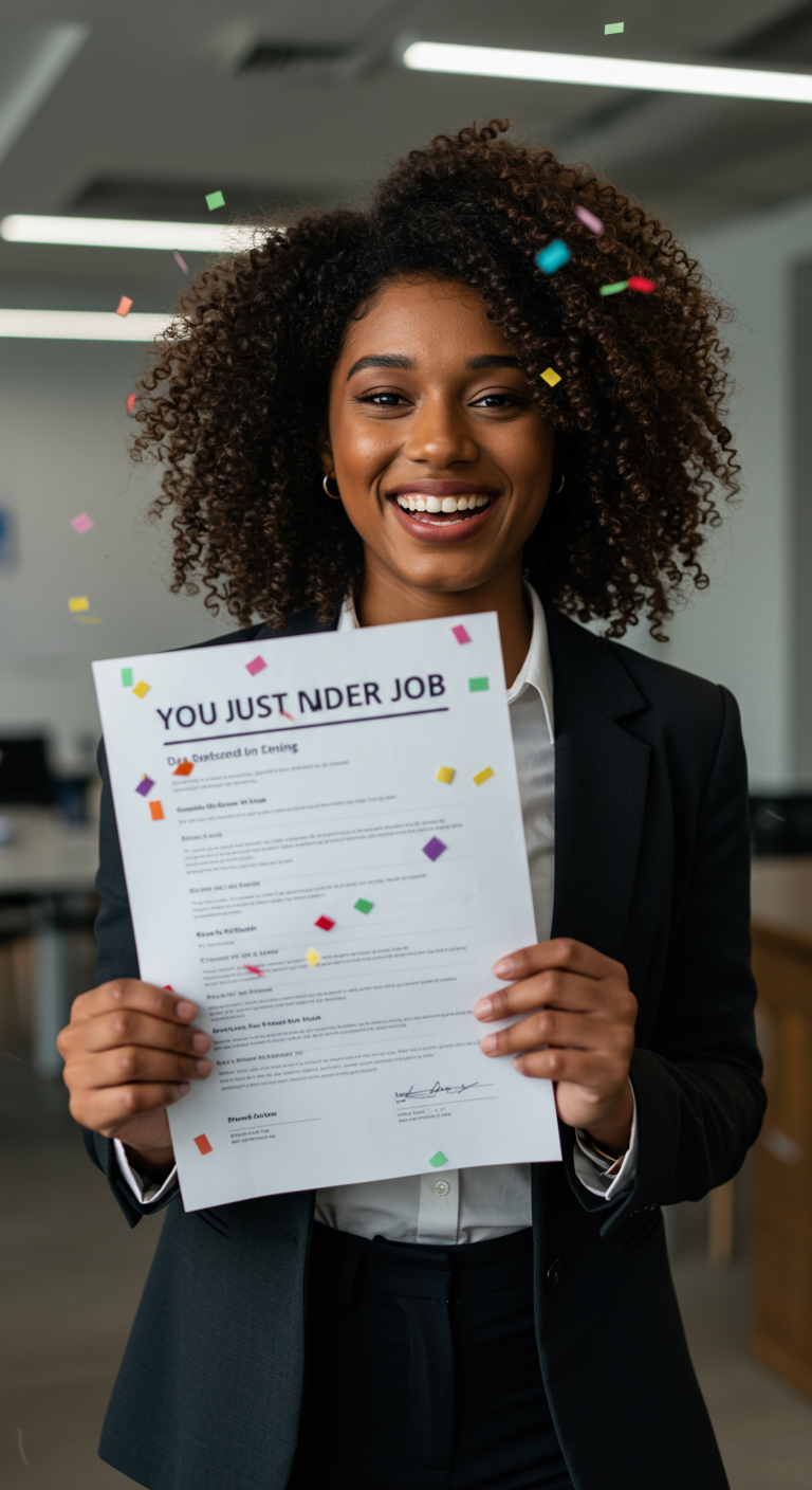 You just landed the job.