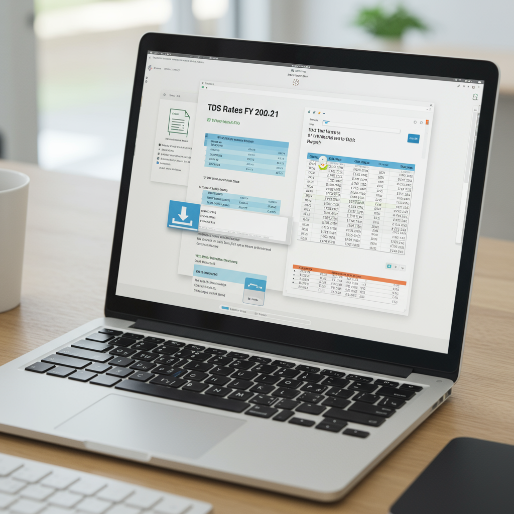 Your Ultimate Guide to TDS Rates for FY 2020-21 PDF Download (Updated 2024)