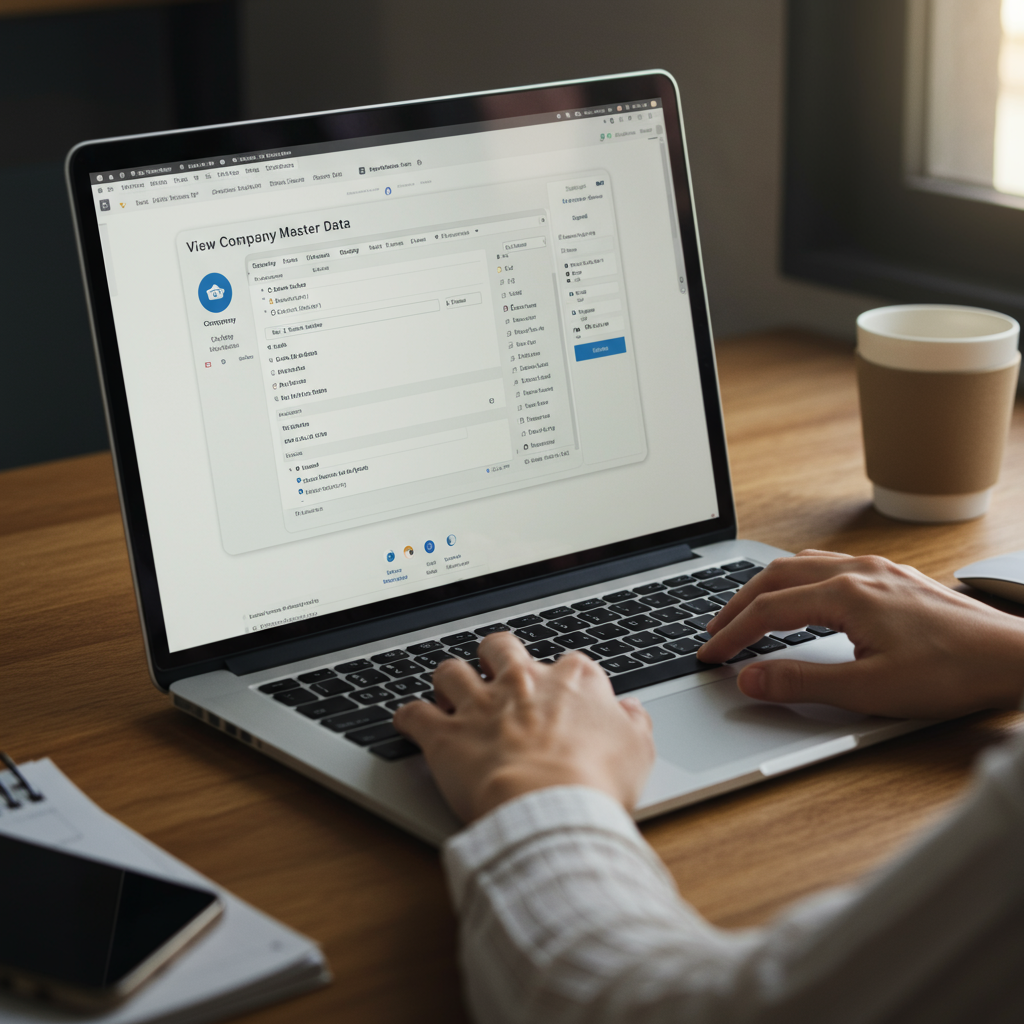 5 Official Ways to View Company Master Data in India (2024 Guide)