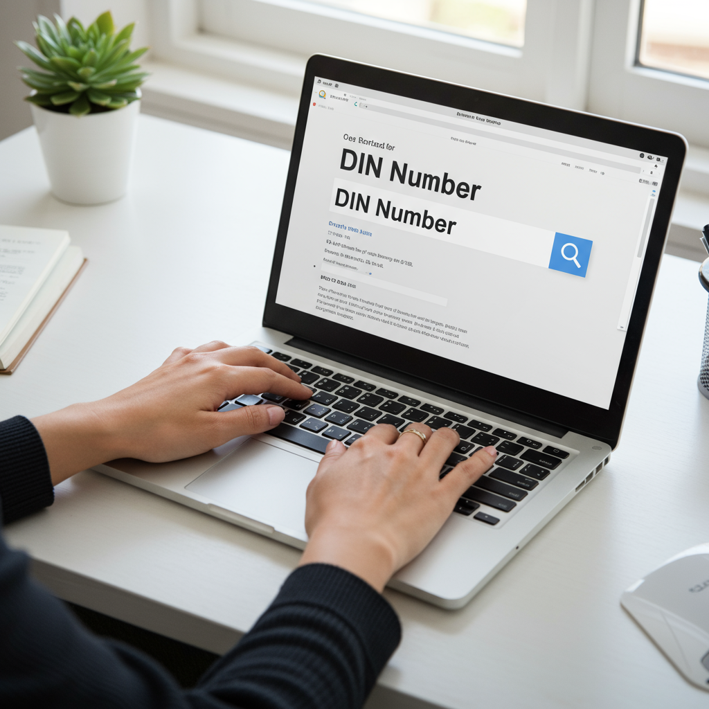 5 Simple Steps for a Flawless DIN Number Search in 2024