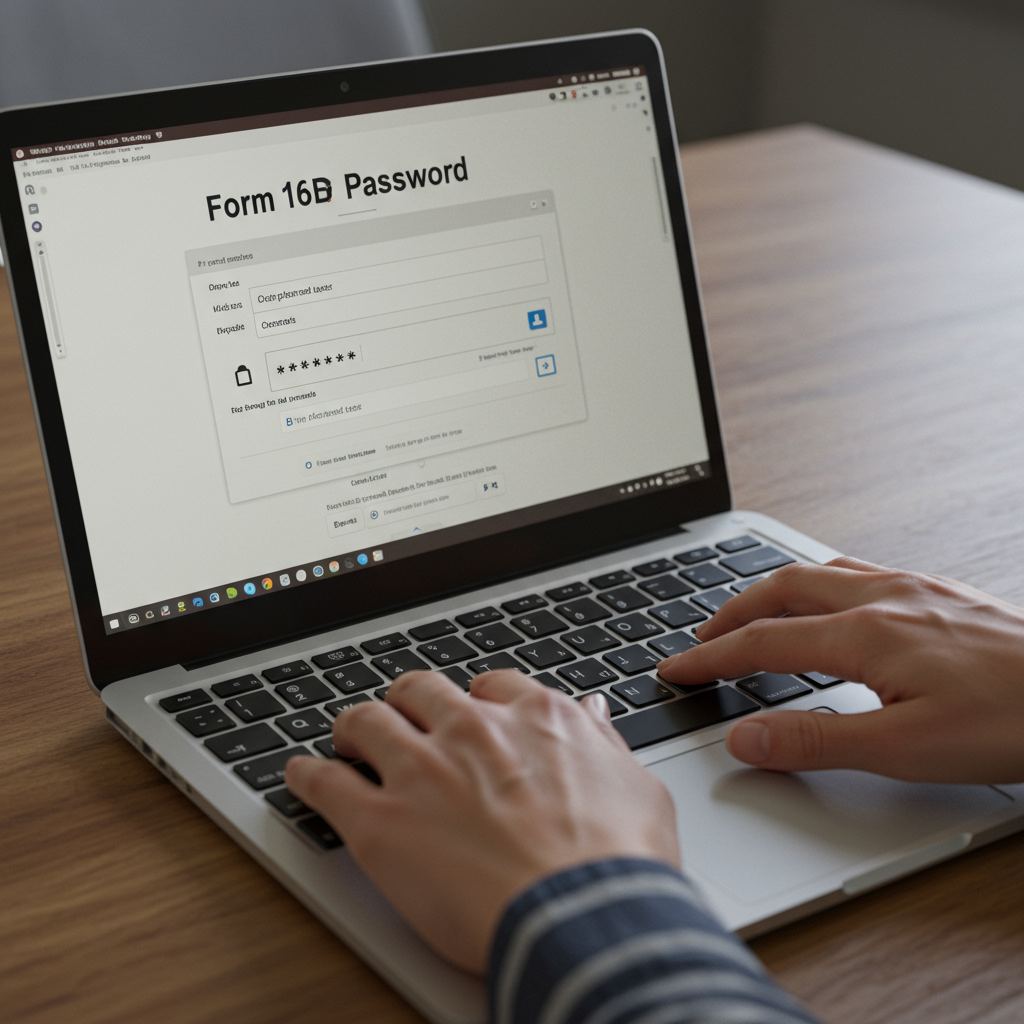 Form 16B Password: Your 5-Step Guide to Unlock & Download TDS Certificate