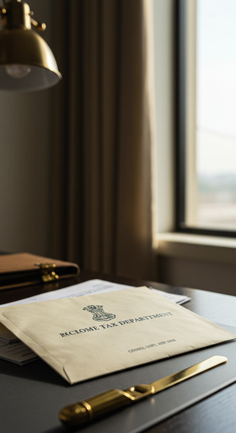 That official-looking envelope from the Income Tax Department just landed&hellip;