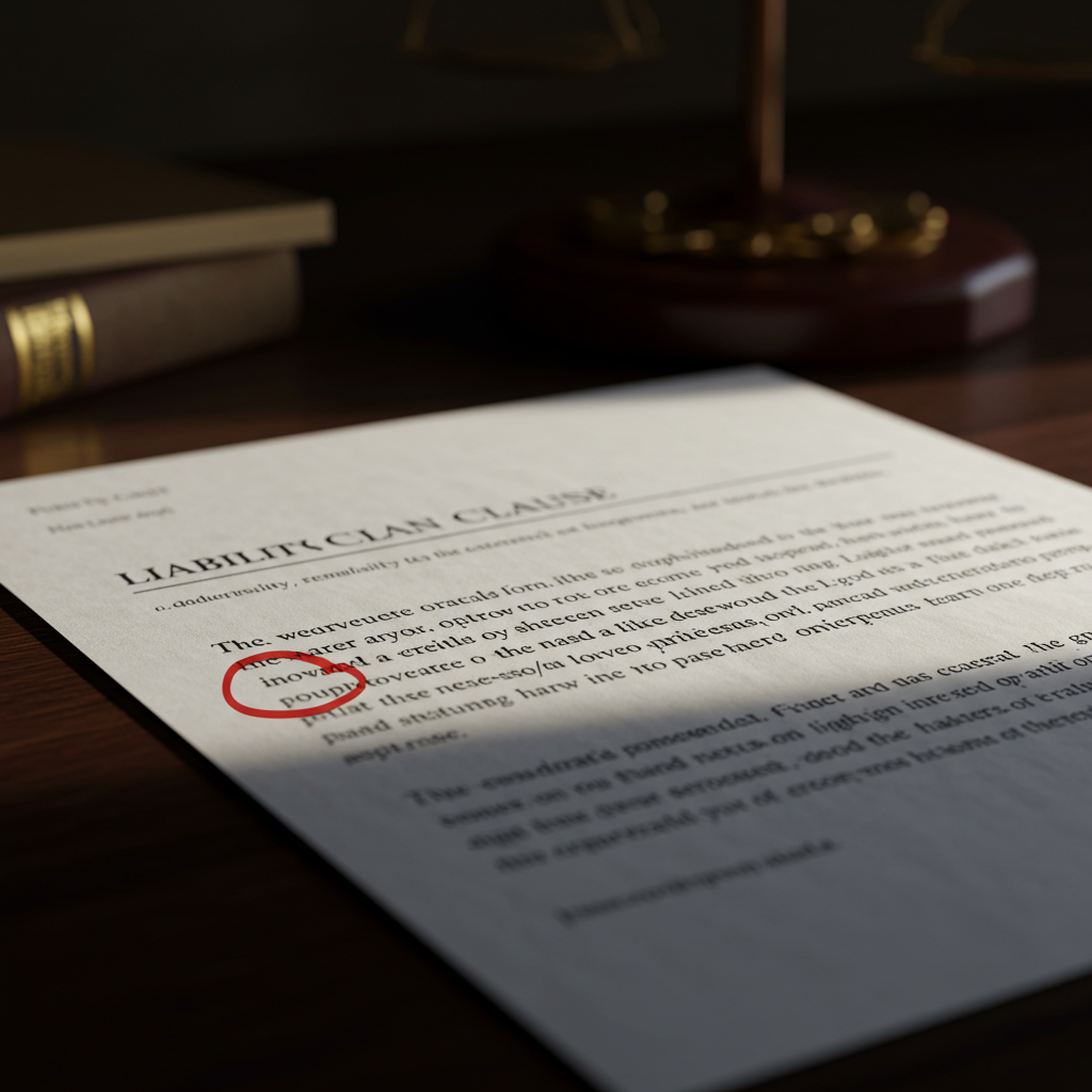 Where a Liability Clause is Stated: 7 Key Documents You Must Check