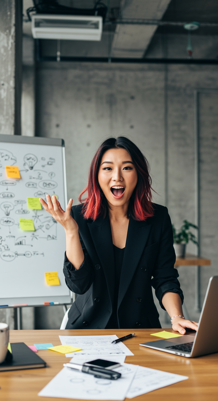 You have a brilliant idea.