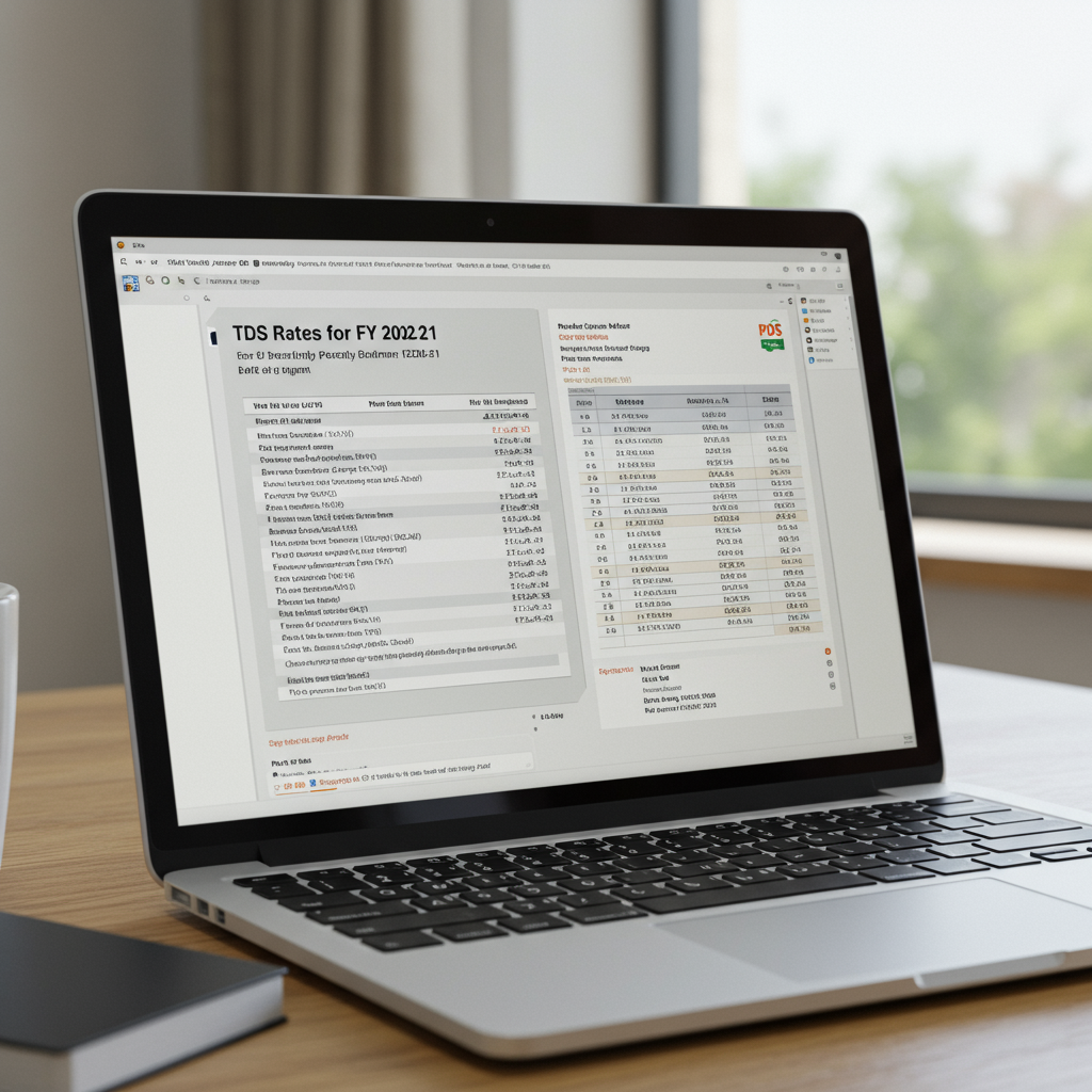 The Ultimate 2024 Guide to TDS Rates for FY 2020-21 (PDF Chart Included)